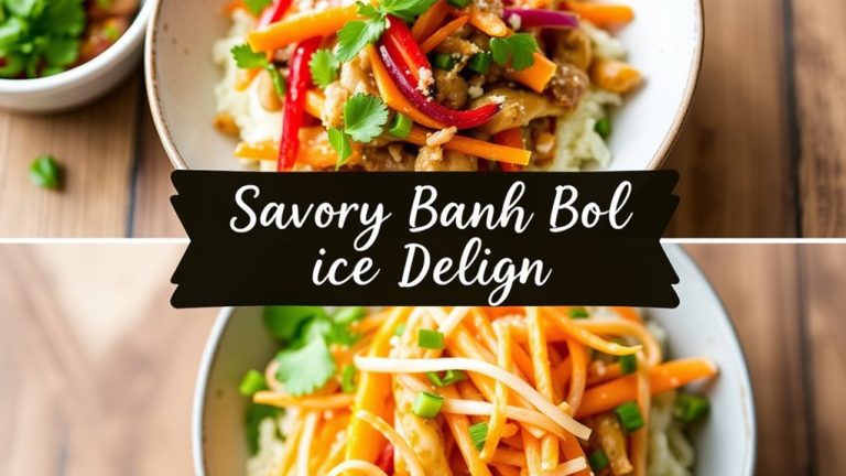 Savory Banh Mi Rice Bowl Delight