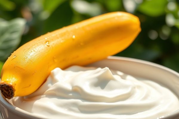 Banana + Yogurt. This DIY Trick Surprised Me