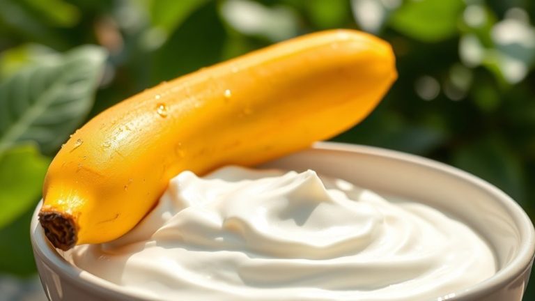 Banana + Yogurt. This DIY Trick Surprised Me