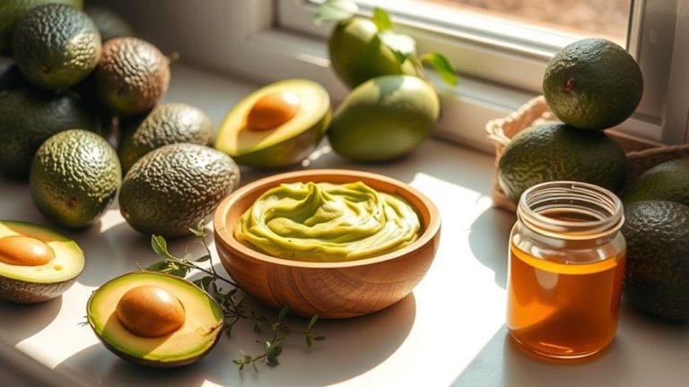 DIY Avocado Hair Mask for Shine and Strength